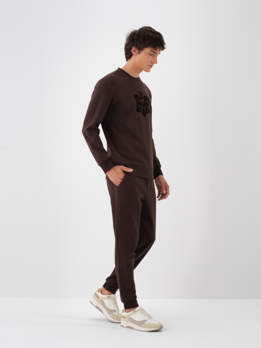 Cotton Basic Sweatpants - 3