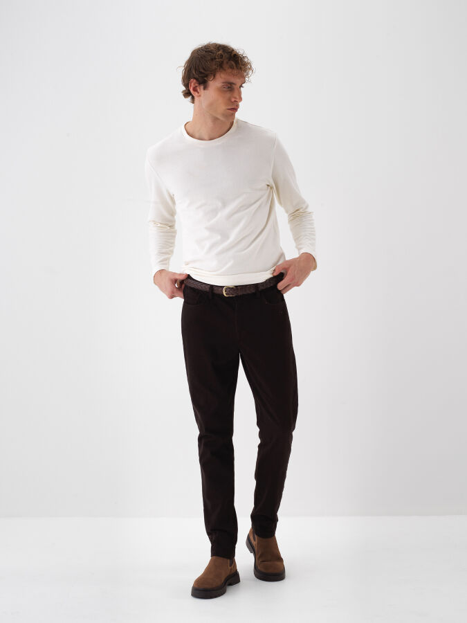 Plain Cotton Pants - Xint