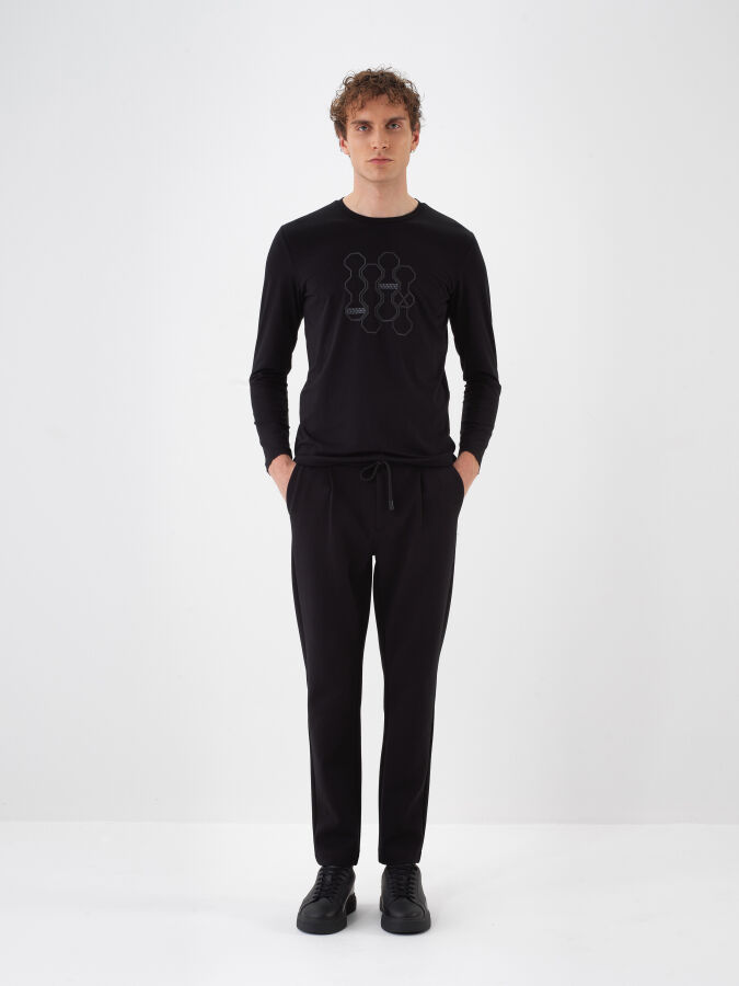 Regular Fit Plain Jogger Pants - Xint