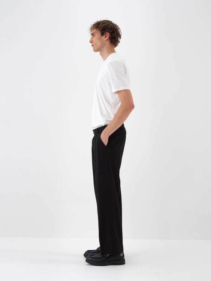 Regular Fit Plain Pants - Xint