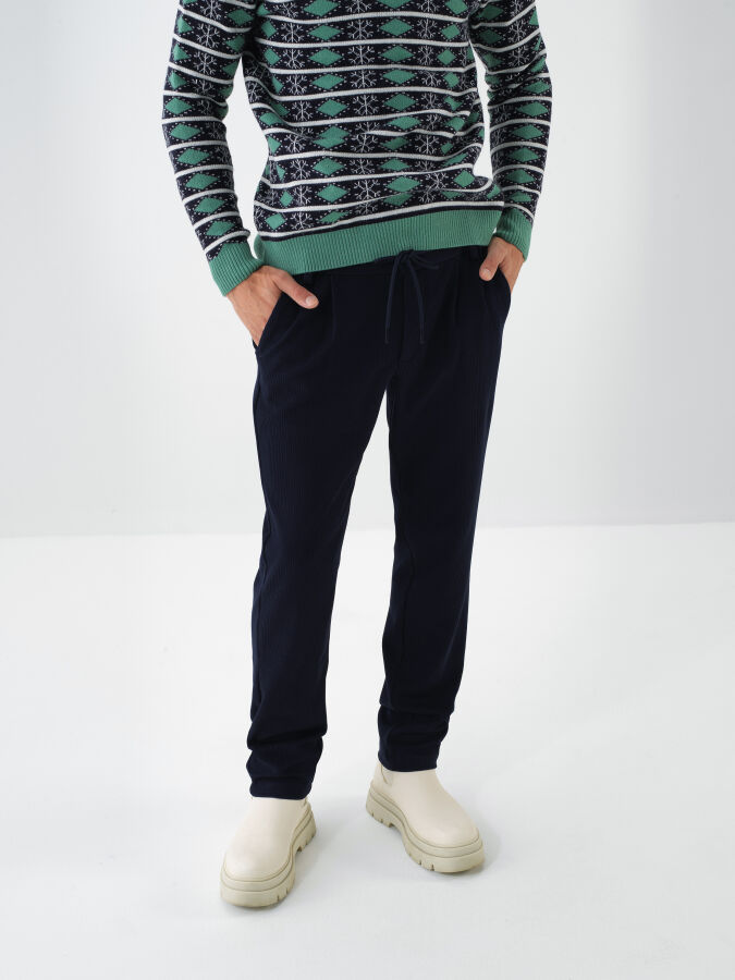 Striped Jogger Pants - Xint