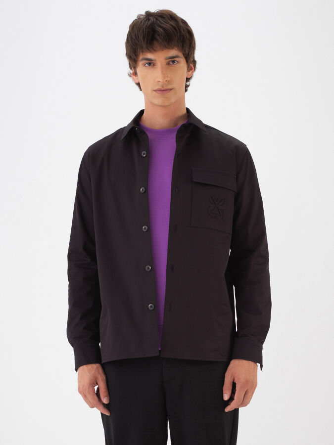 Cotton Shirt Jacket - Xint