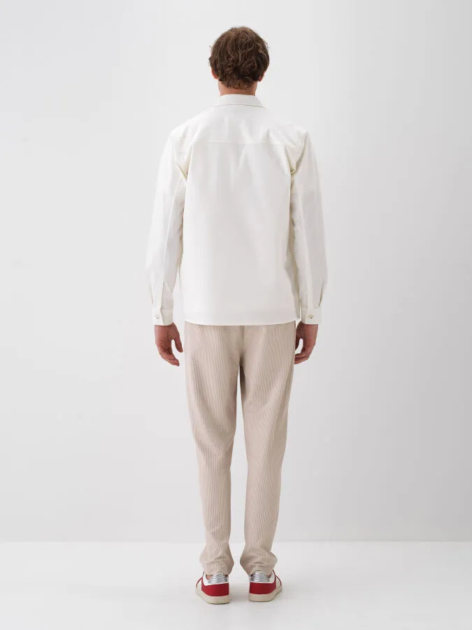 Cotton Shirt Jacket - Xint