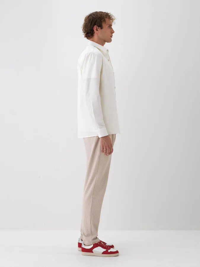 Cotton Shirt Jacket - Xint