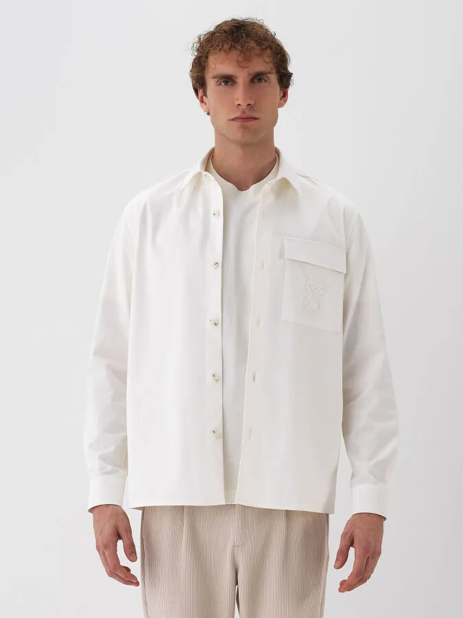 Cotton Shirt Jacket - Xint