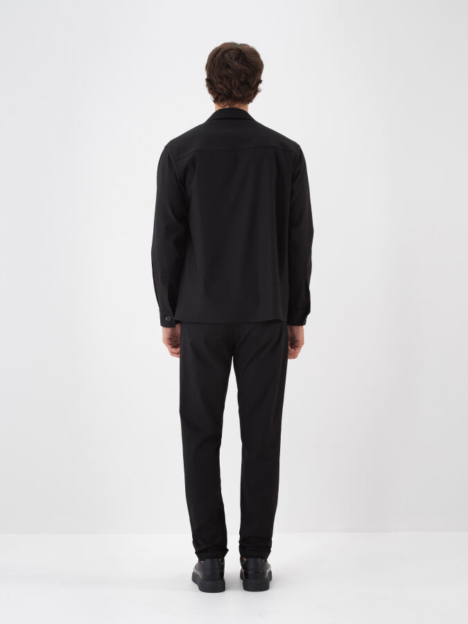 Regular Fit Plain Shirt - Xint