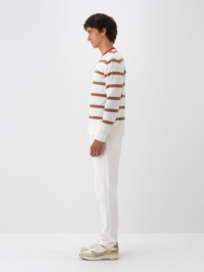 Mohair Patterned Sweater - Xint