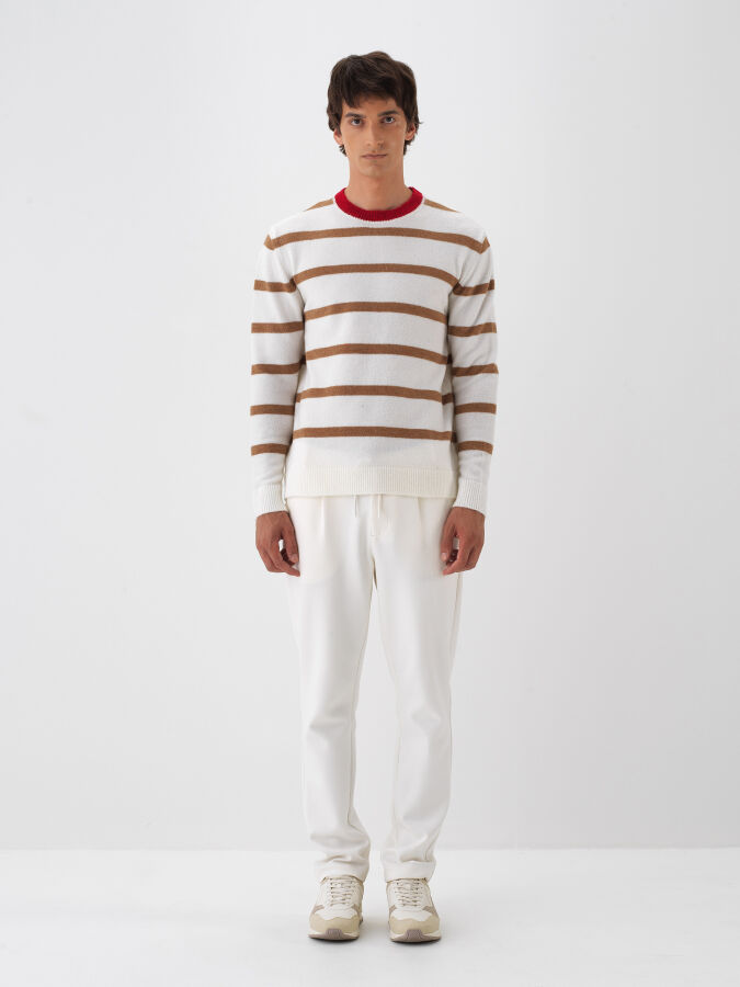 Mohair Patterned Sweater - Xint