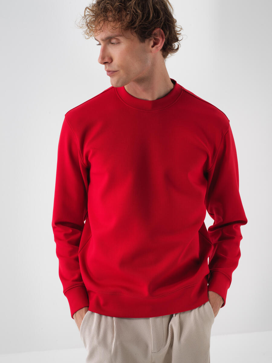 Cotton Basic Sweatshirt