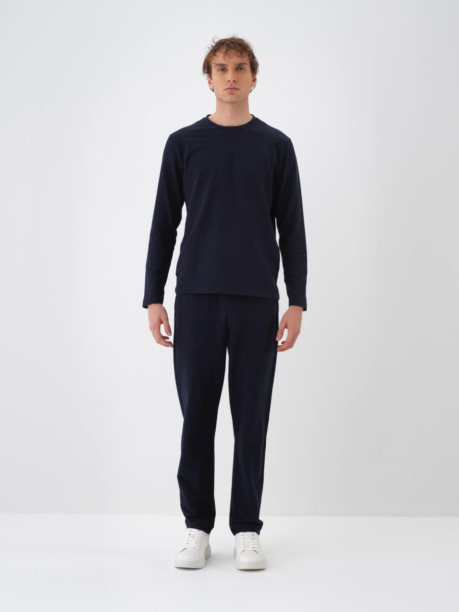 100% Cotton Basic Sweatpants - 2