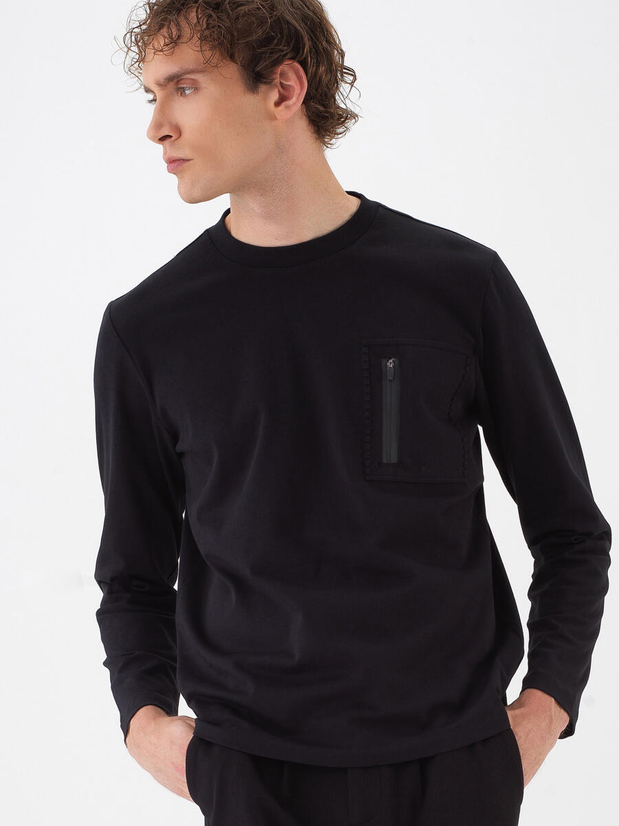 100% Cotton Long Sleeve T-Shirt - 1