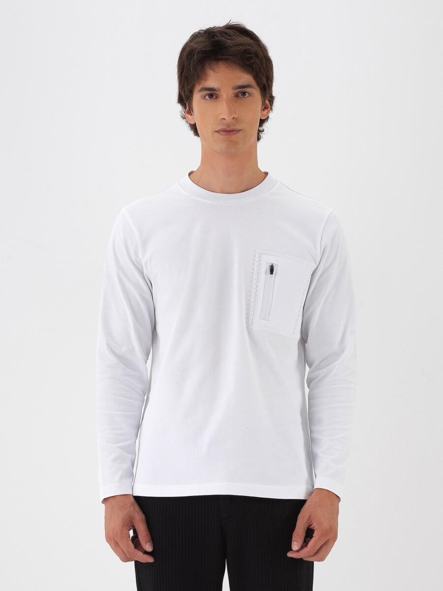 100% Cotton Long Sleeve T-Shirt - 1