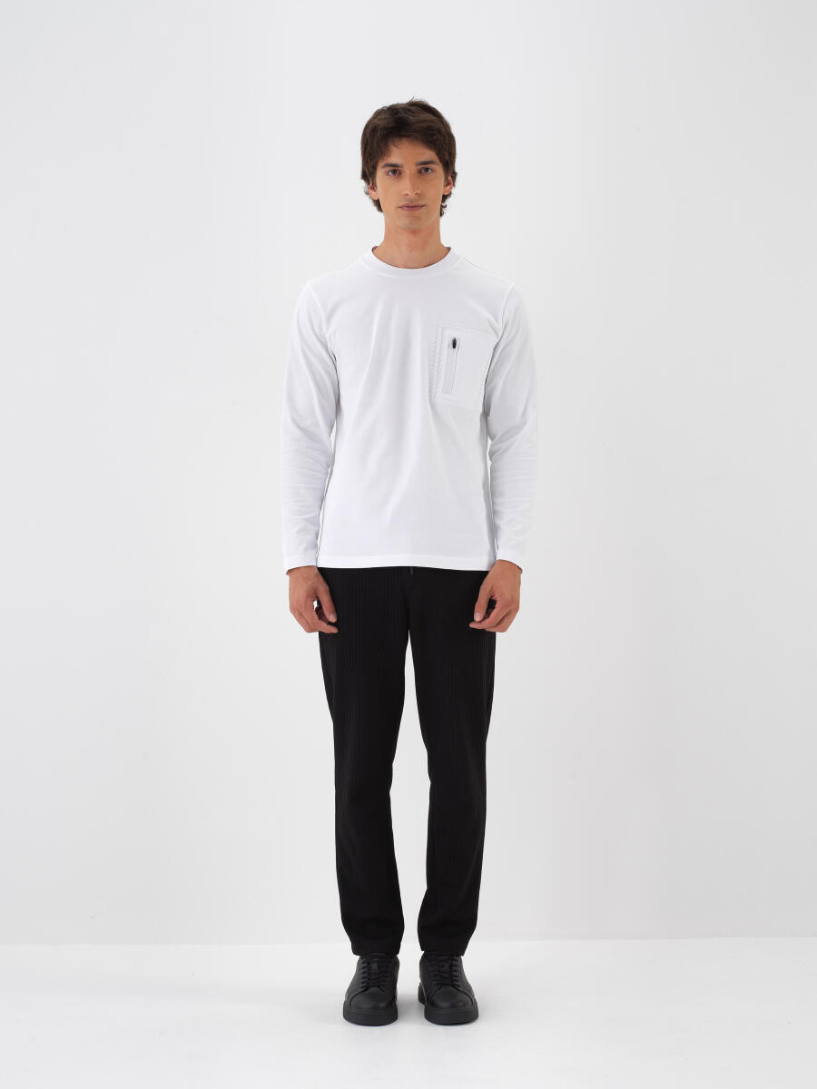 100% Cotton Long Sleeve T-Shirt - 2