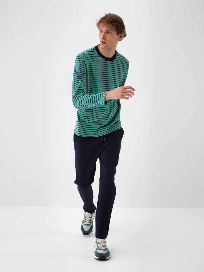 100% Cotton Striped T-Shirt - Xint