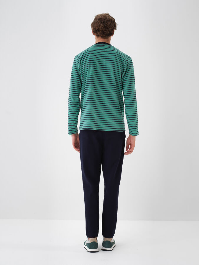 100% Cotton Striped T-Shirt - Xint