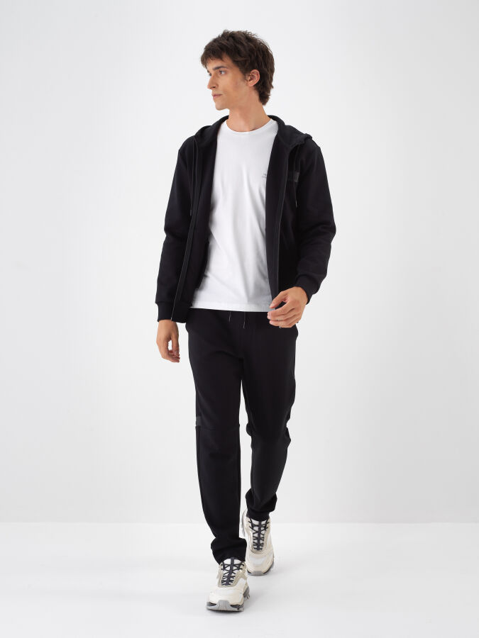 Cotton Sweatshirt Jacket - Xint