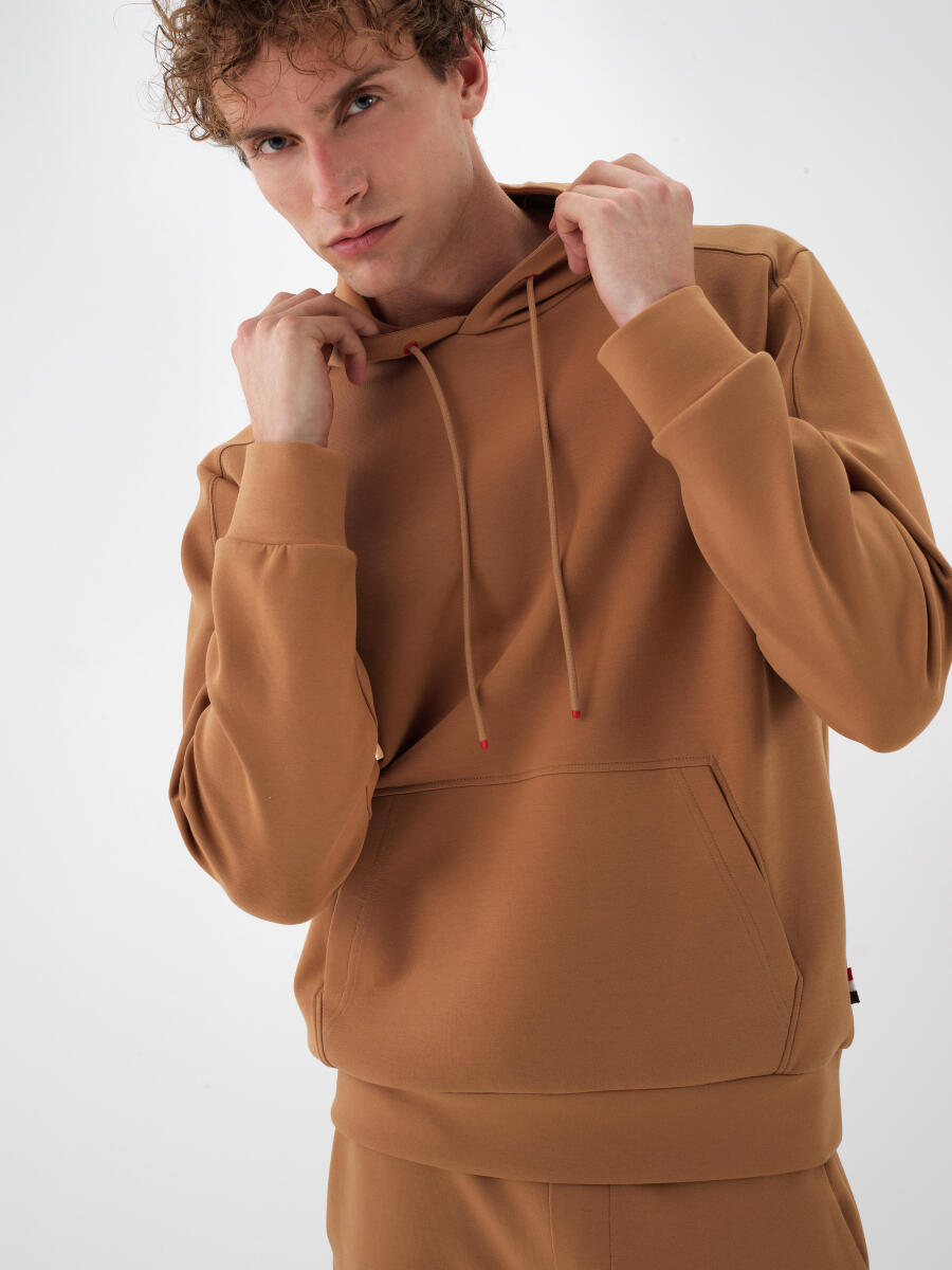 Cotton Hooded Sweatshirt