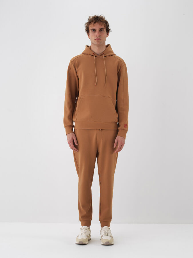 Cotton Hooded Sweatshirt - Xint