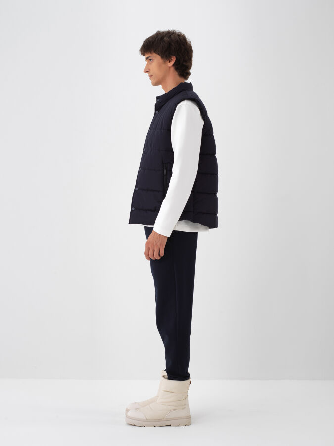 Plain Puffer Vest - Xint