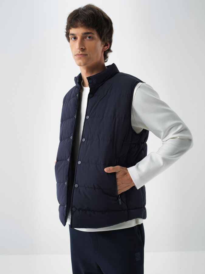 Plain Puffer Vest - Xint