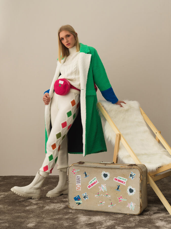 Oversized Lambskin Jacket - Xint