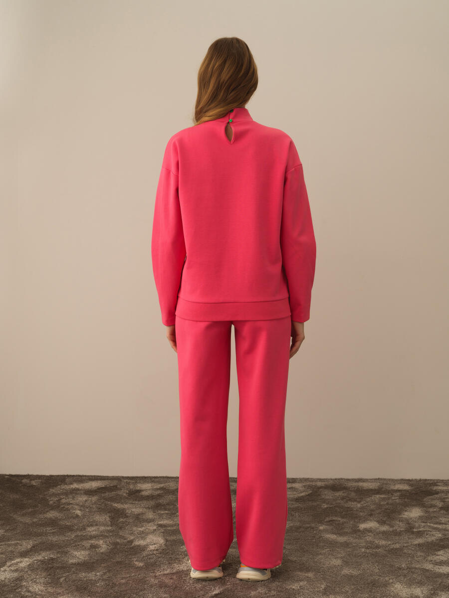 Pembe Oversize Sweatshirt - 7