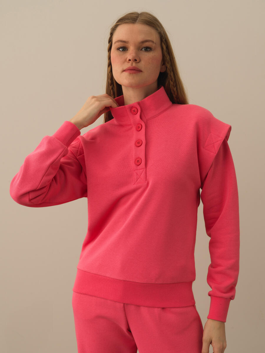 Pembe Regular Fit Sweatshirt - 1