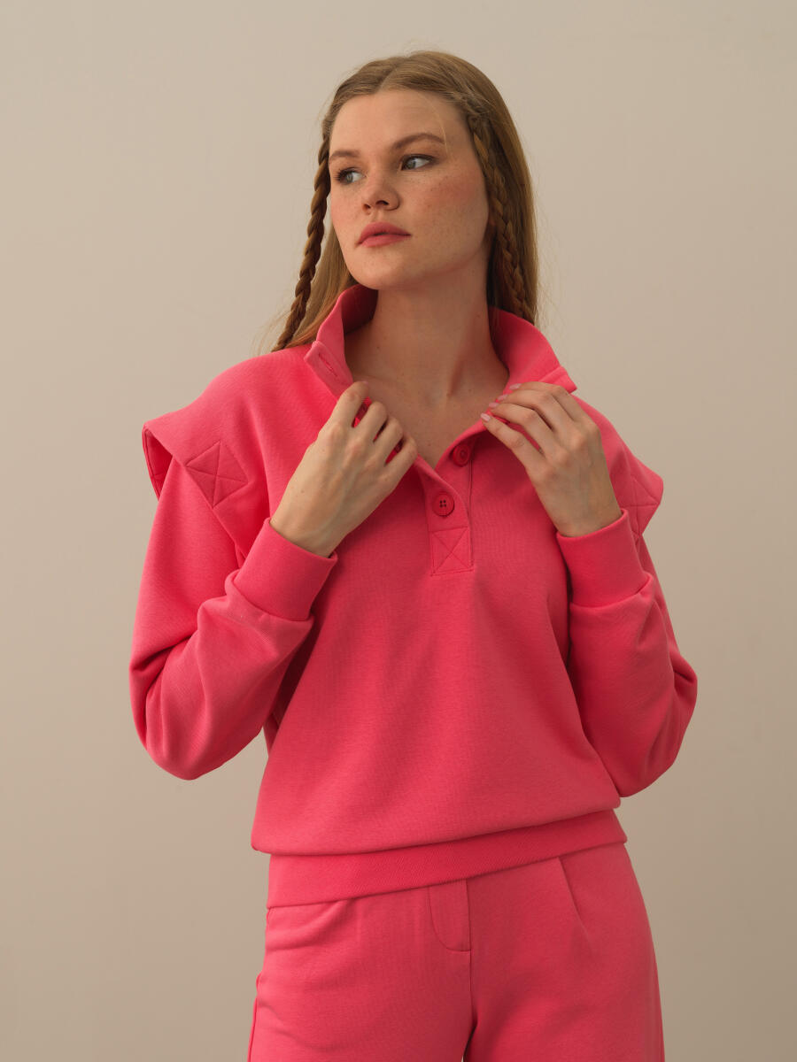 Pembe Regular Fit Sweatshirt - 3