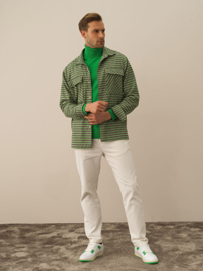 Regular Fit Checked Shirt - Xint