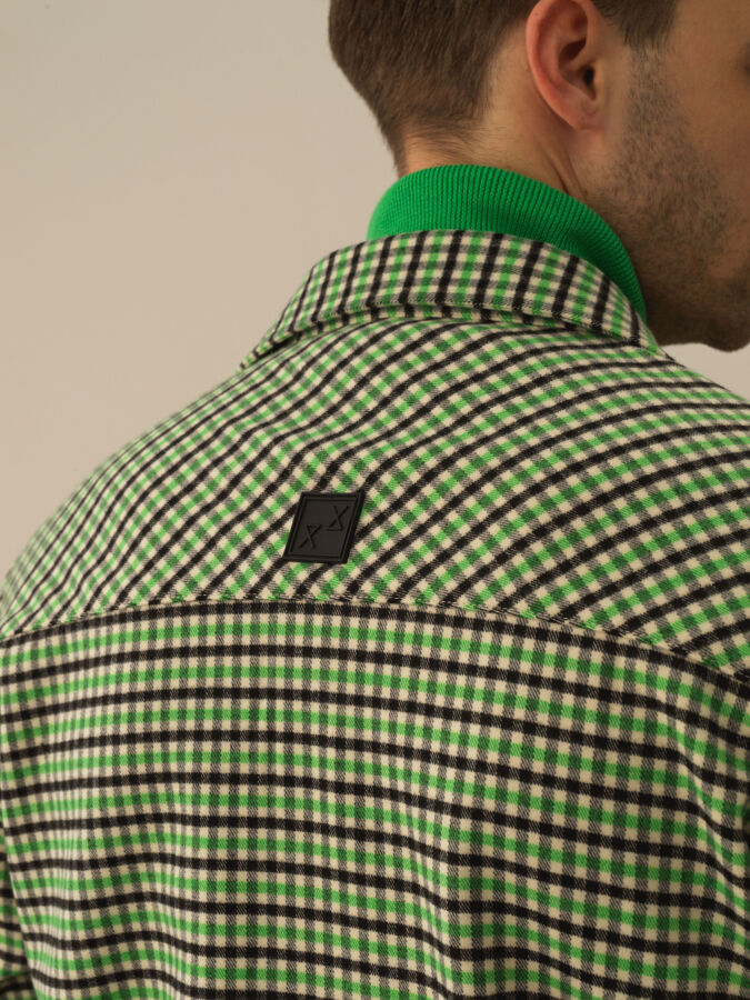 Regular Fit Checked Shirt - Xint