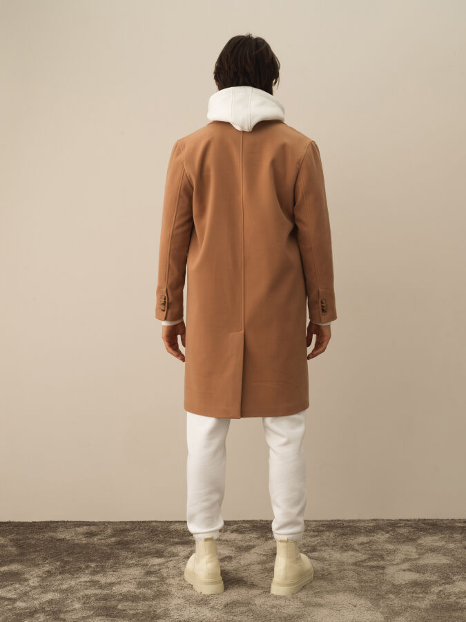Regular Fit Overcoat - Xint