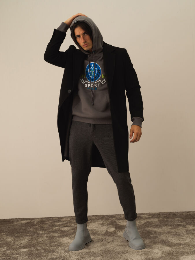 Regular Fit Overcoat - Xint