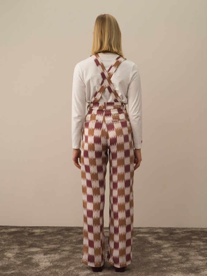 Regular Fit Patterned Jumpsuit - Xint