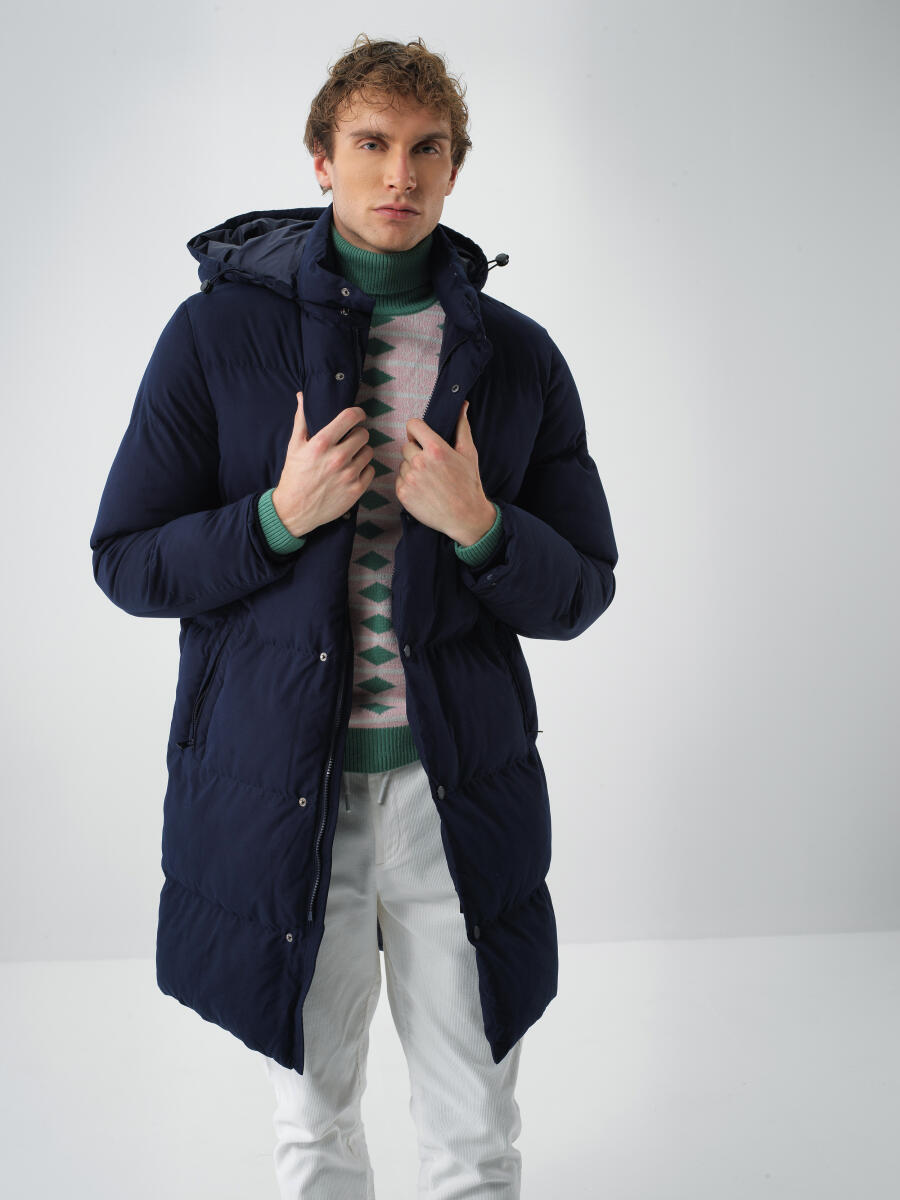 Regular Fit Puffer Jacket - 1