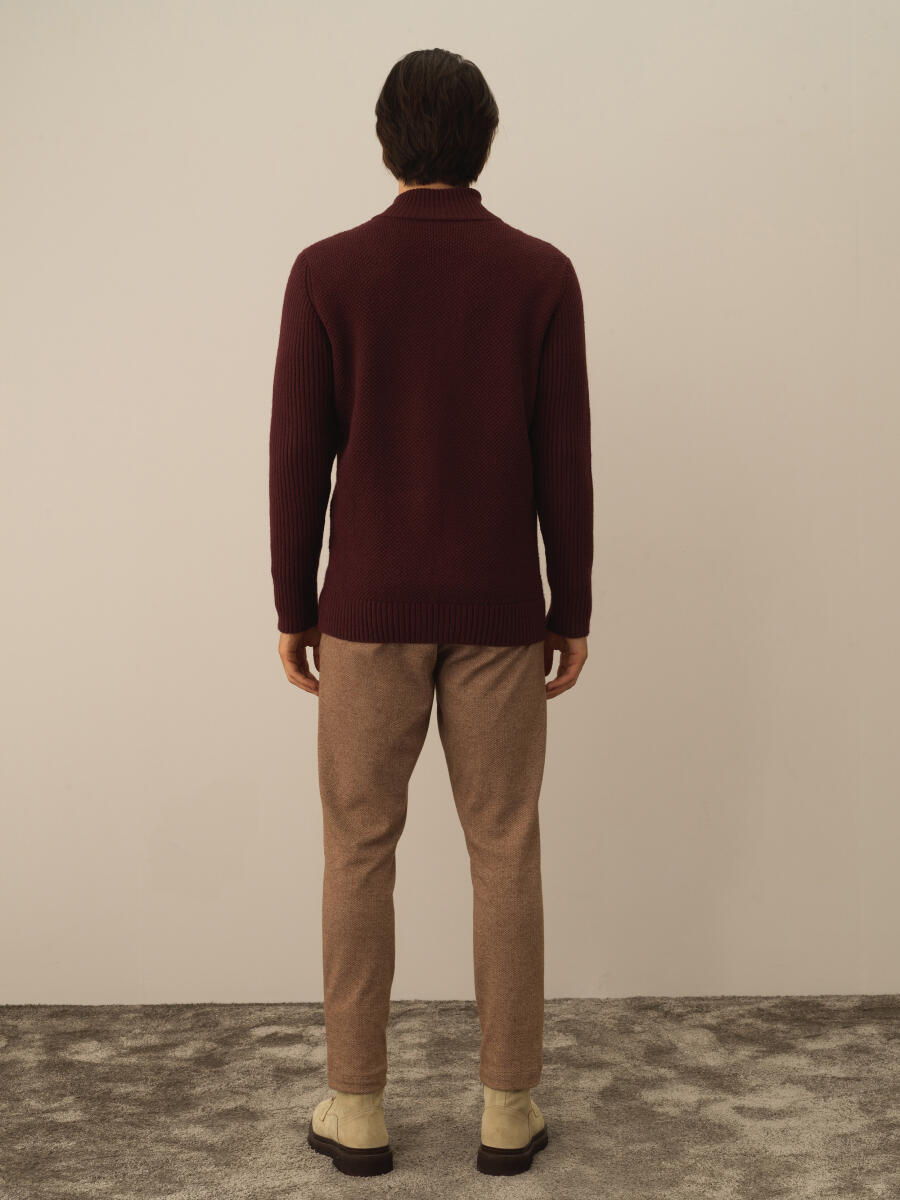 Regular Fit Wool Cardigan - 5