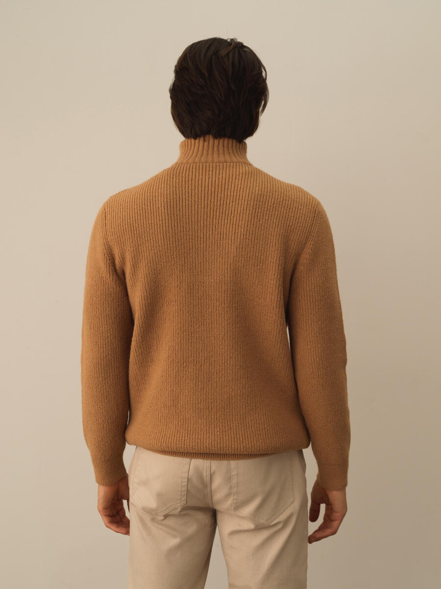 Regular Fit Wool Sweater - 3
