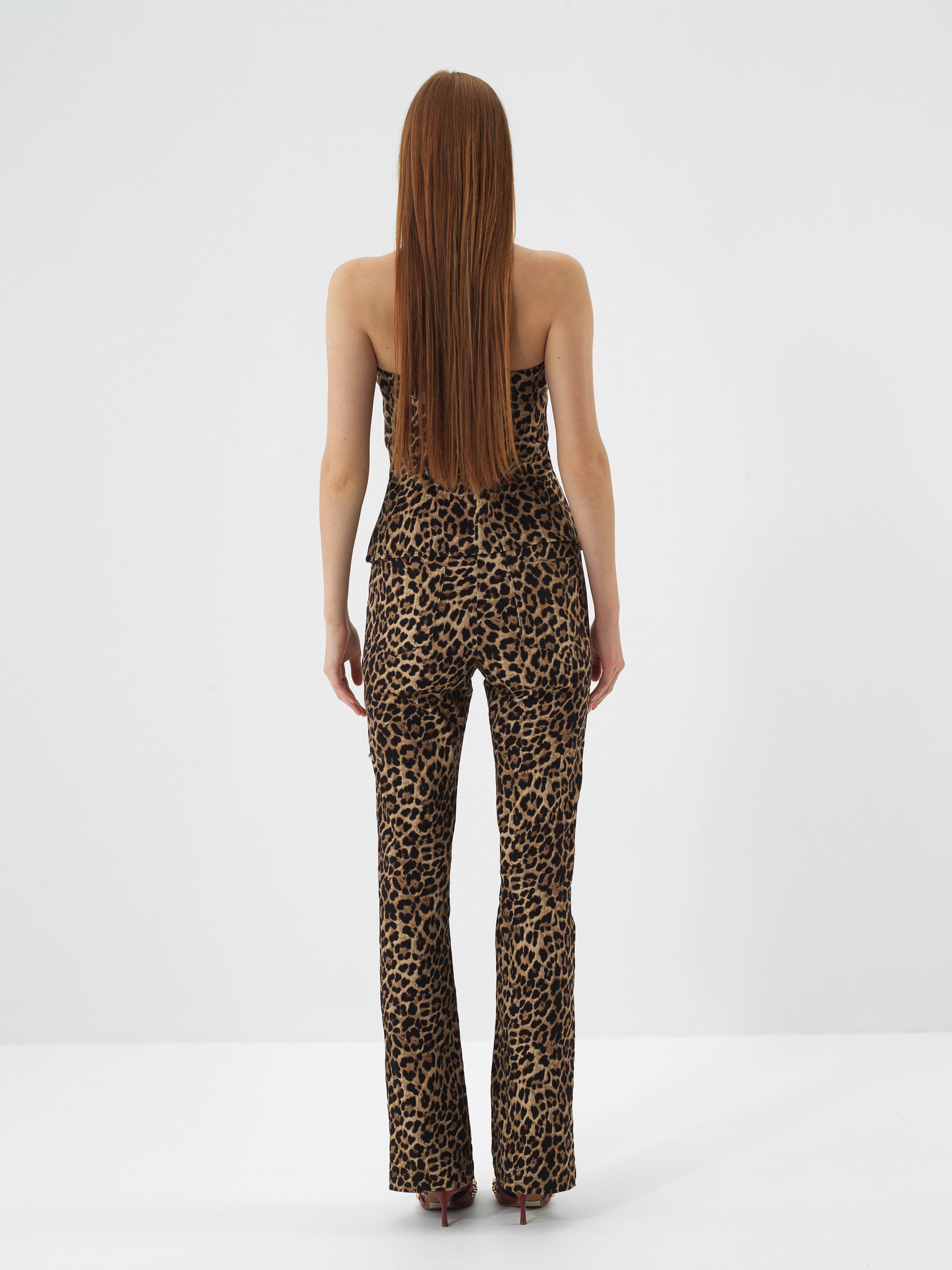 Camel Cotton Textured Regular Fit Blouse - Xint