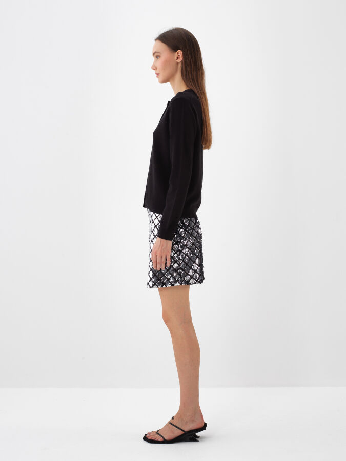 Wool Basic Cardigan - Xint