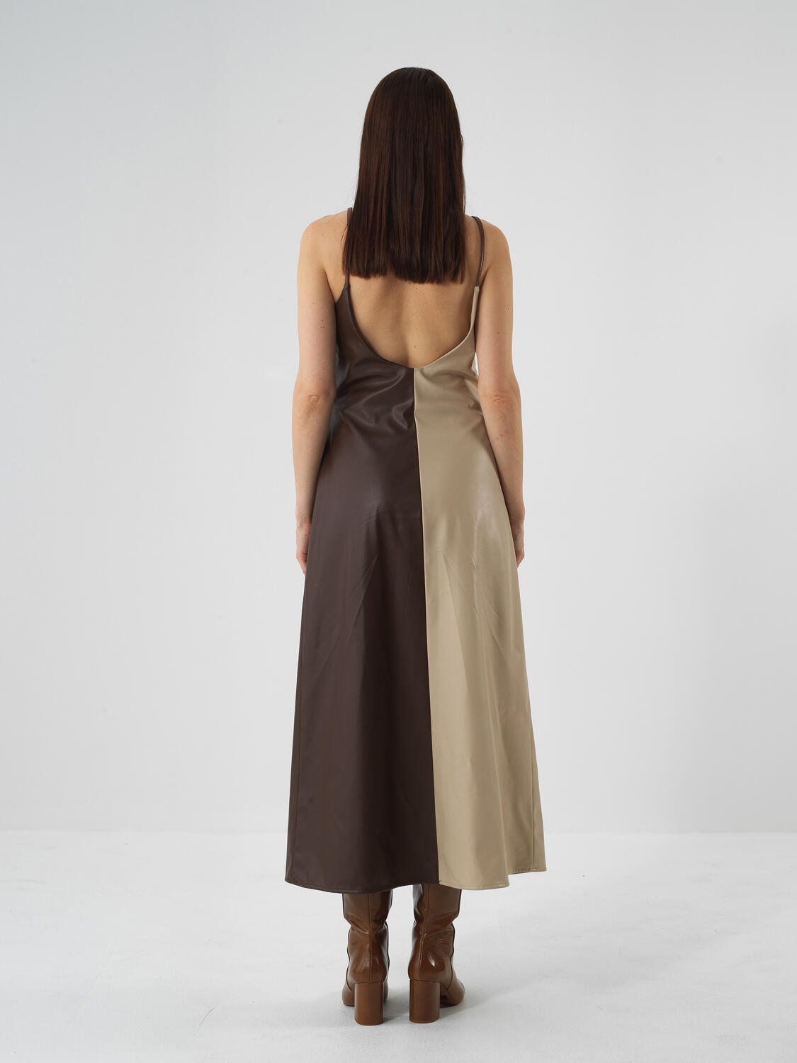 Camel Regular Fit Dress - 6