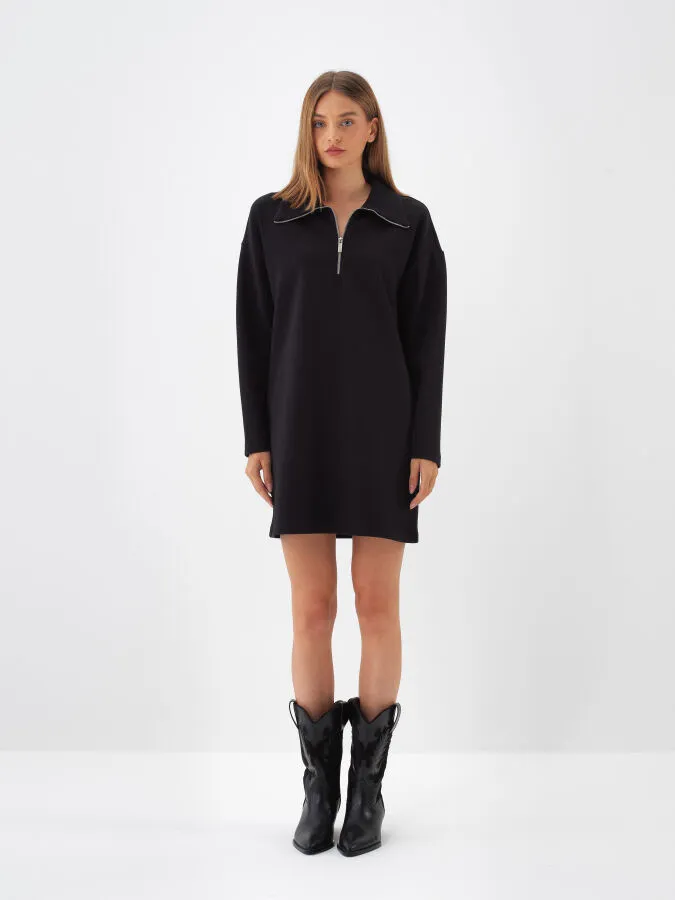 Oversized Plain Dress - Xint