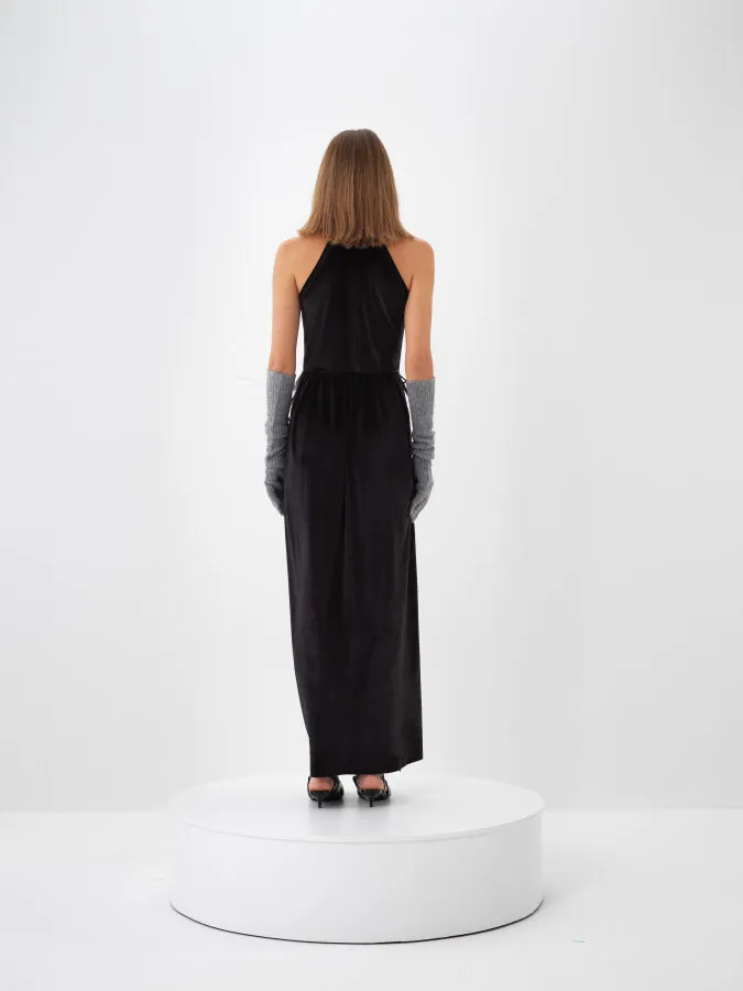 Velvet Shiny Dress - Xint