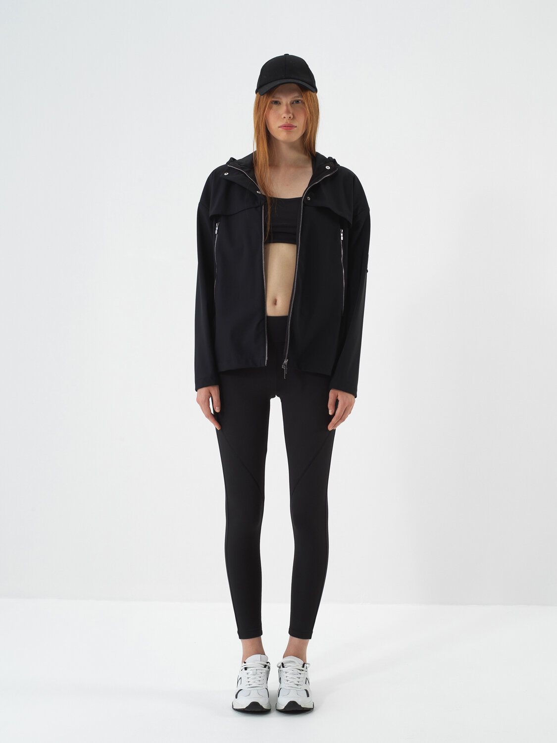 Black Flexible Textured Regular Fit Jacket - Xint