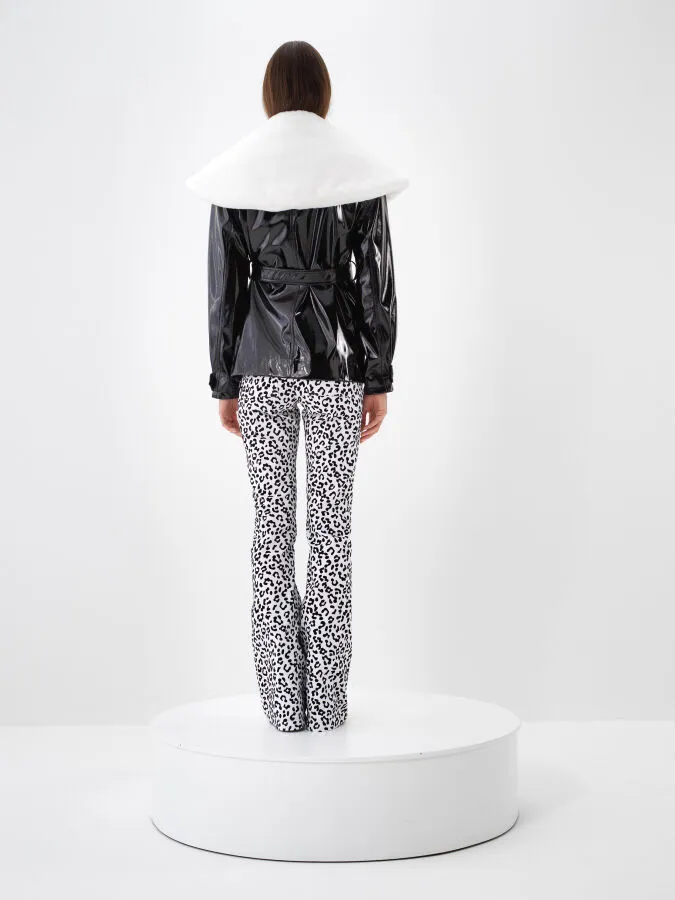 Plain Plush Poncho - Xint