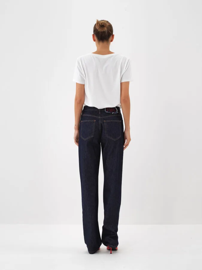 100% Cotton Denim Pants - Xint