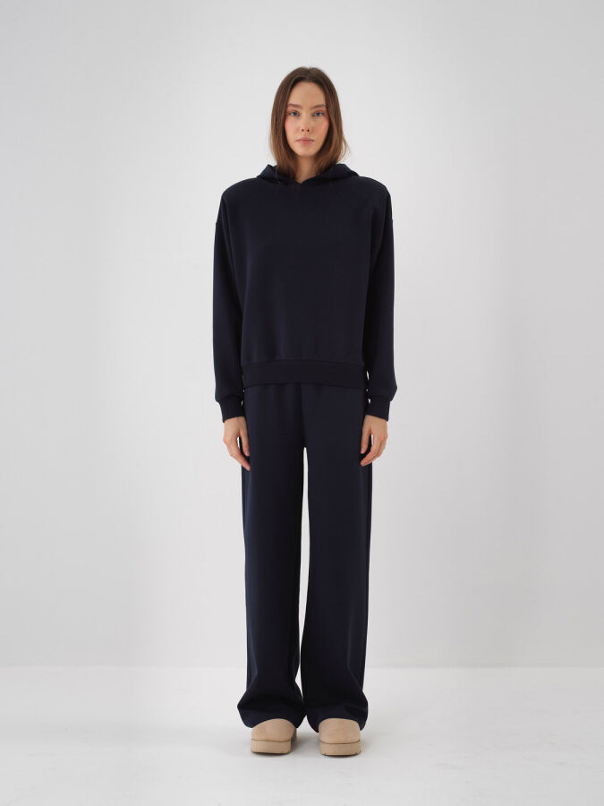 Plain Cotton Sweatpants - Xint