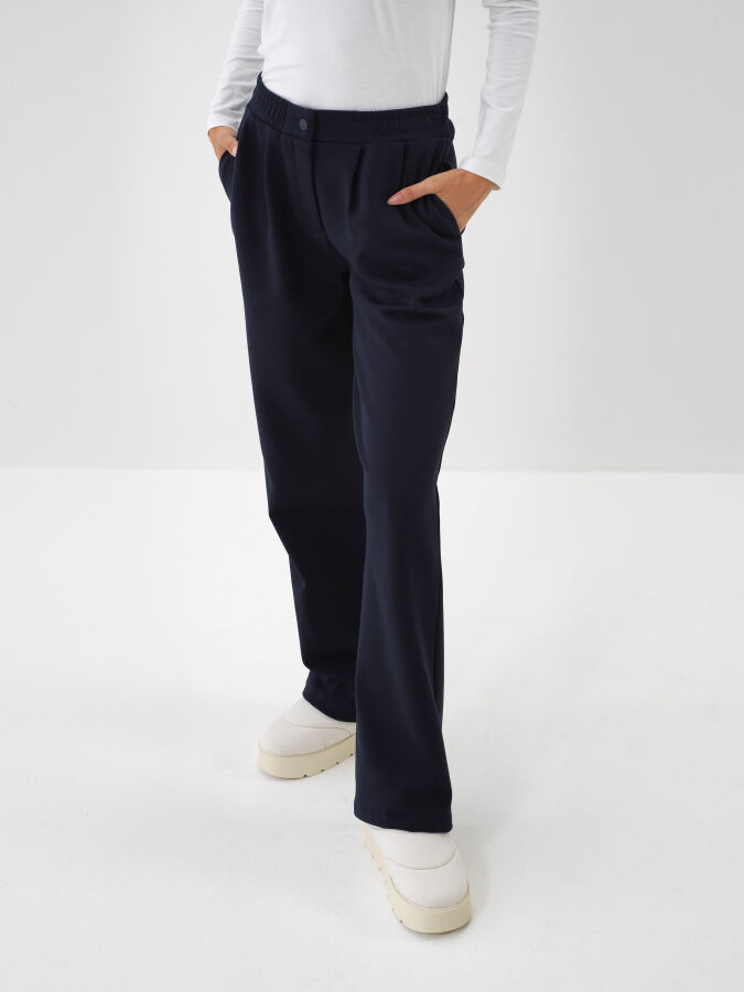 Plain Cotton Sweatpants - Xint