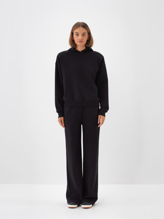 Plain Cotton Sweatpants - Xint