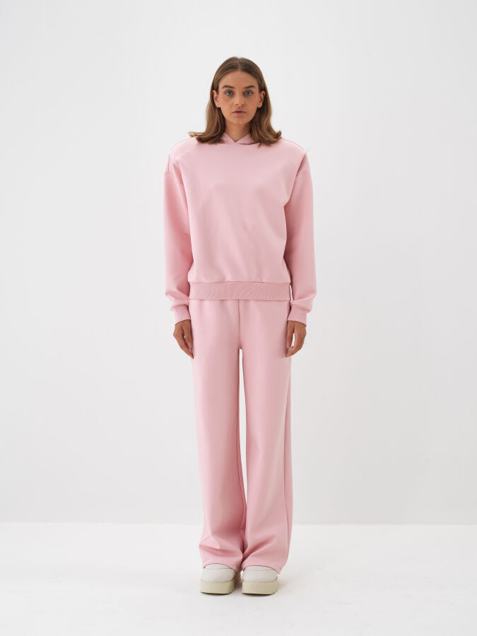 Plain Cotton Sweatpants - Xint