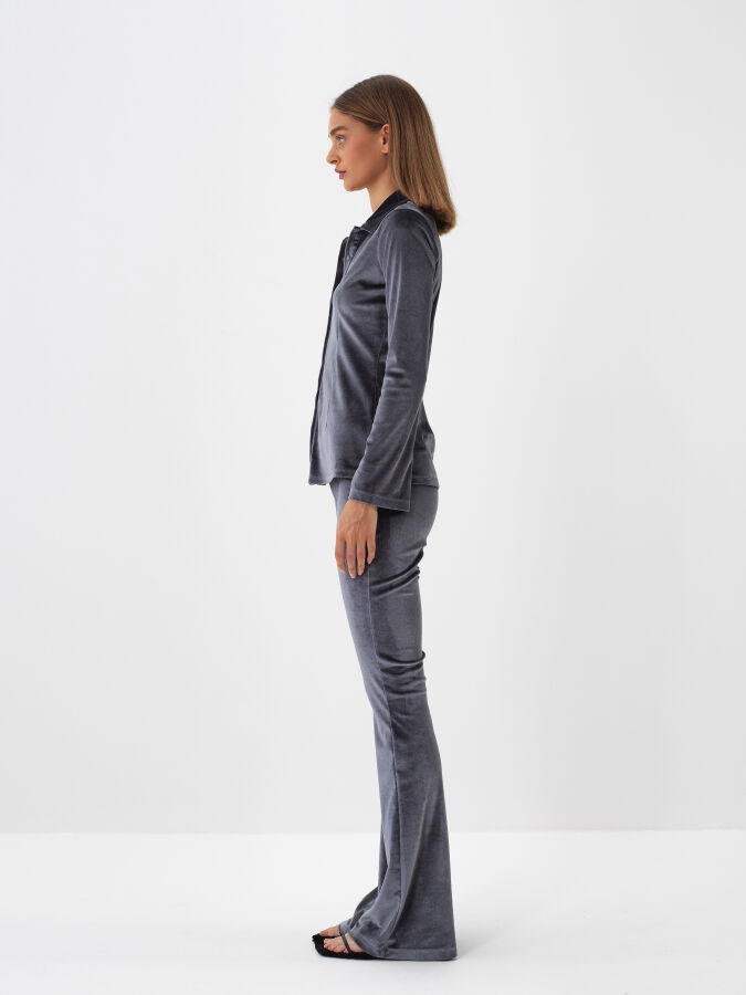 Corduroy Shiny Pants - Xint