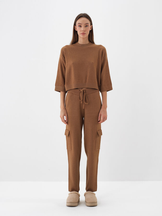 Wool Cargo Pocket Pants - Xint